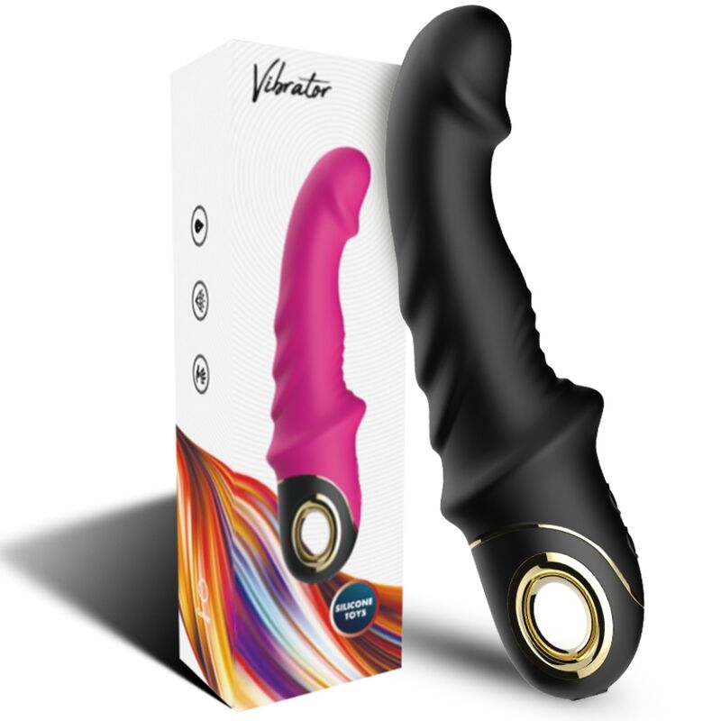 ARMONY - JOYBLADE SCHWARZER ROTIERENDER VIBRATOR DILDO