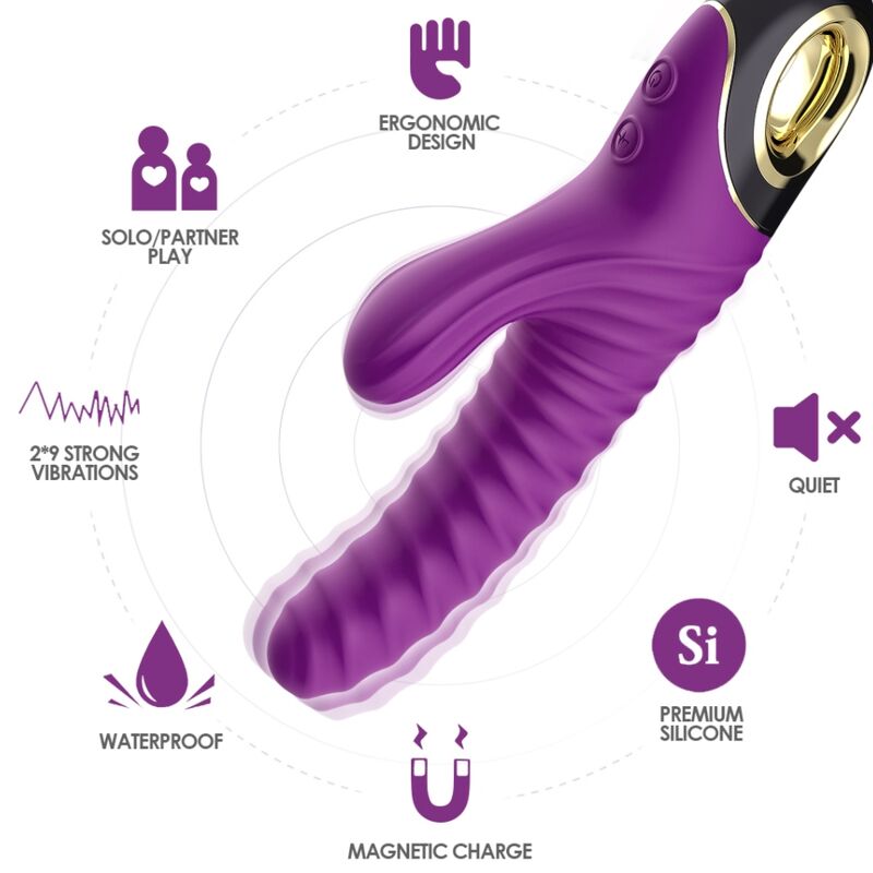ARMONY - ETERNITY SILIKON VIBRATOR IN VIOLETT