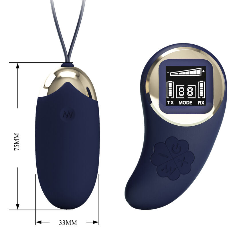 Mina Blue Vibrierendes Ei mit Fernbedienung