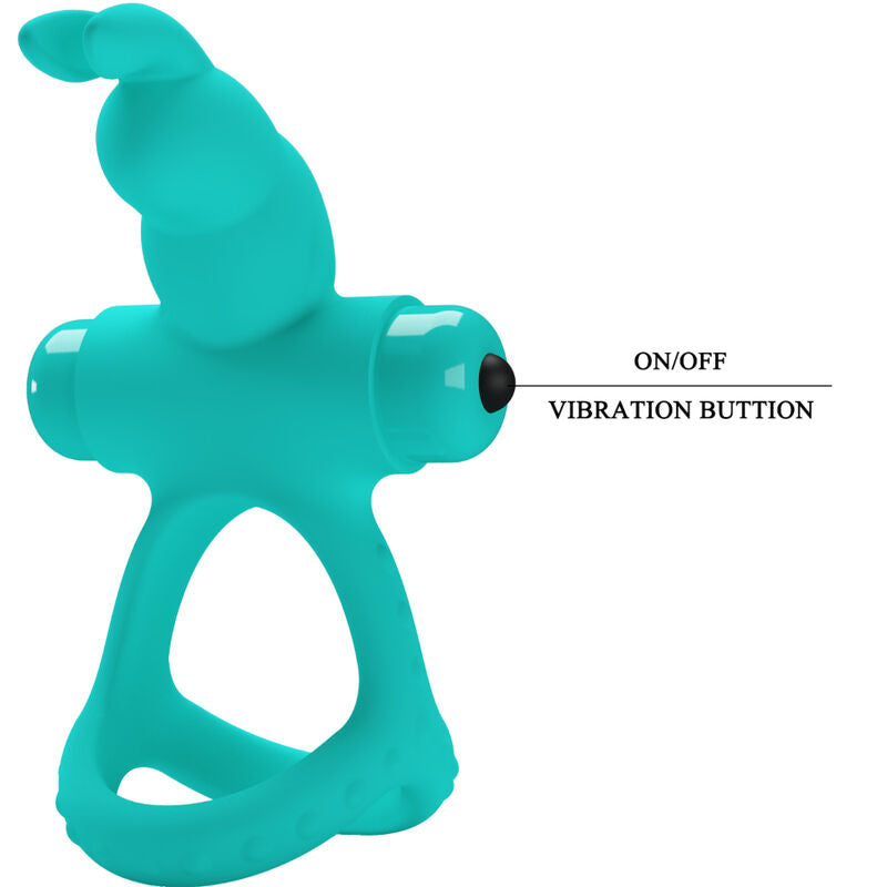 PRETTY LOVE - FIGGY GRÜNER HASE VIBRATORRING