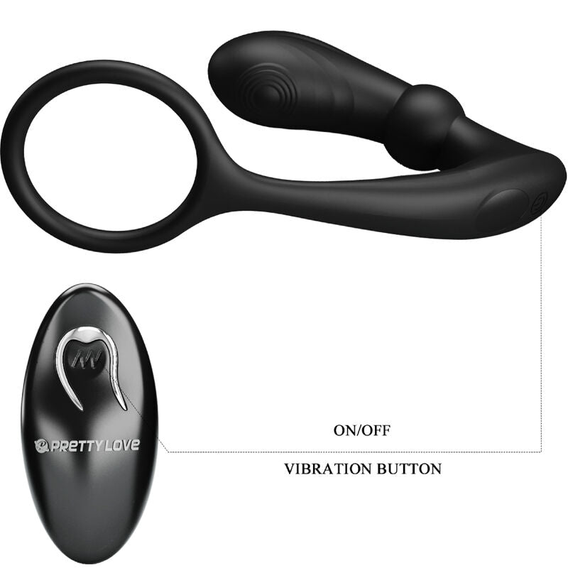 Warren Black Analring und Vibrator