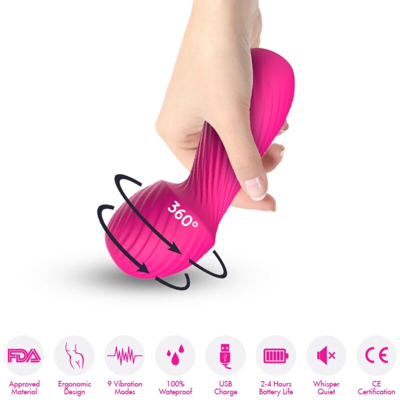 ARMONY - DAZZLE MASSAGEGERÄT &amp; VIBRATOR KLEIN FUCHSIA