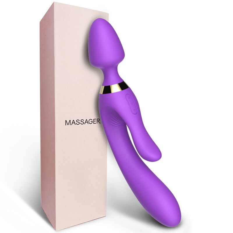 Vibromasseur Rabbit Col Flexible - 2x9 Modes Silicone - Armony