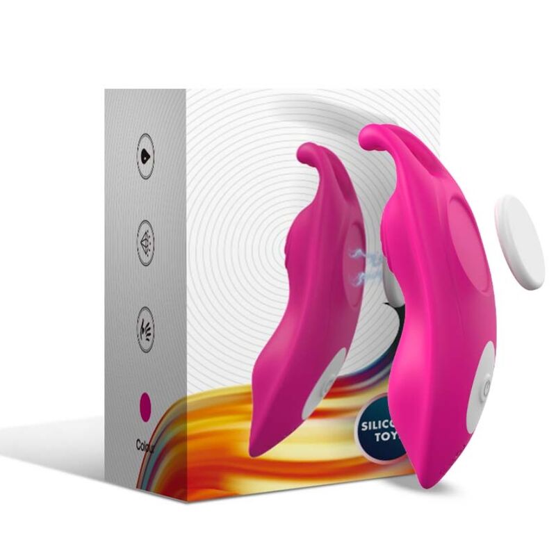 ARMONY - HONEYBEE Tragbare Höschen mit G-Punkt-Vibrator und Fernbedienung, Fuchsia