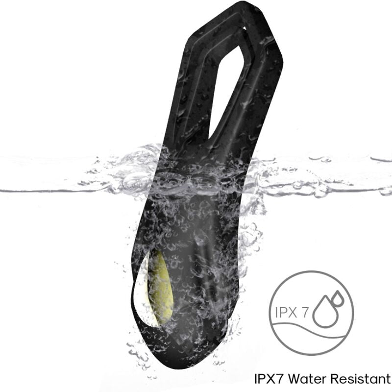 ARMONY - ROADSTER SCHWARZER DOPPELRING-VIBRATOR MIT FERNBEDIENUNG