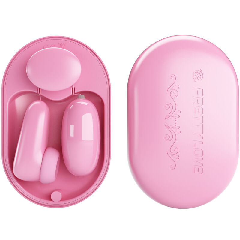 PRETTY LOVE – MAGIC BOX VIBRATIONSKUGEL &amp; PINKER STIMULATOR