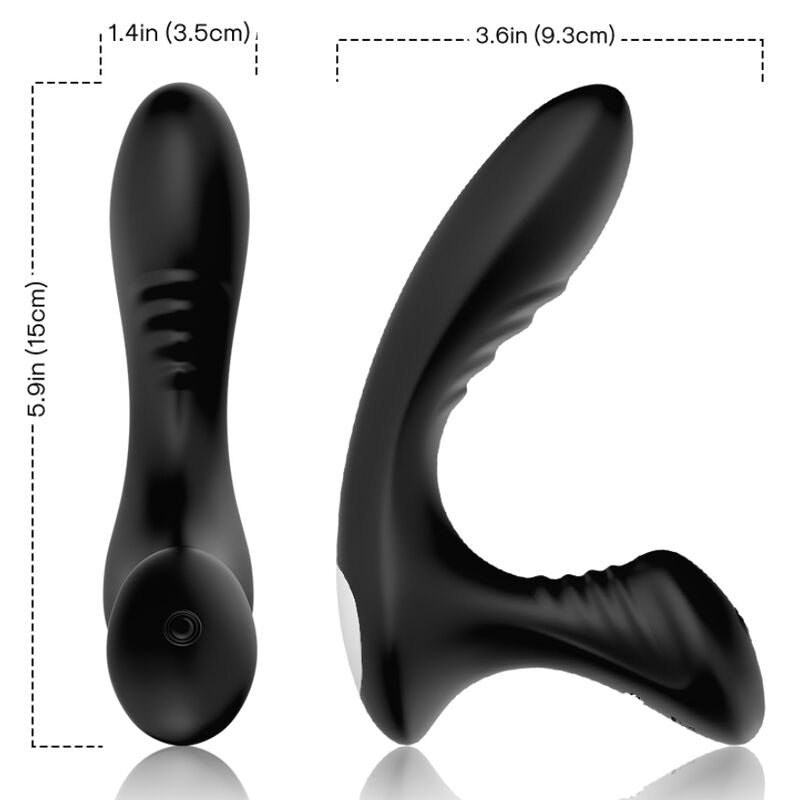 ARMONY - STORM Anal- und Prostata-Vibrator &amp; Plug mit Fernbedienung, Schwarz