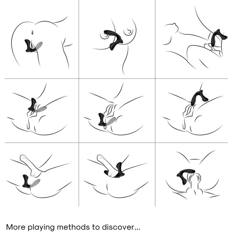 ARMONY - STORM Anal- und Prostata-Vibrator &amp; Plug mit Fernbedienung, Schwarz