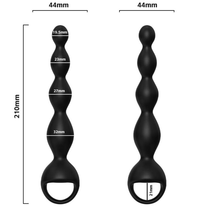 ARMONY - SCHWARZER FINGERVIBRATOR ANALPLUG