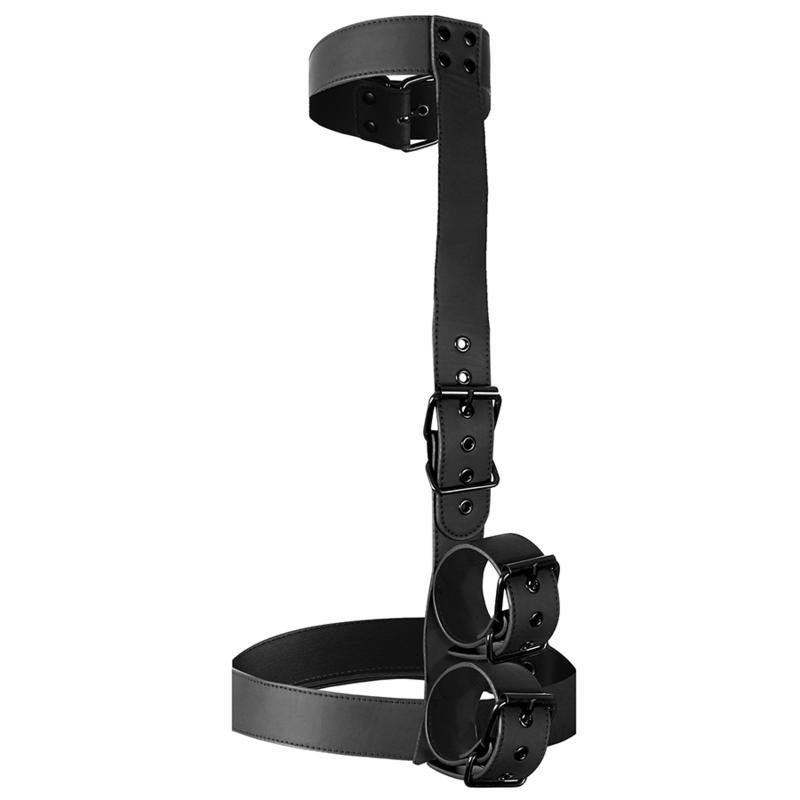 Fetisch-Submissive-Bondage – Set zur Fesselung von Körper, Hals und Handgelenken