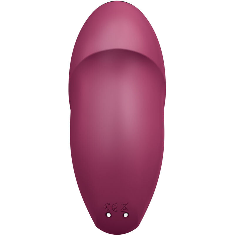 SATISFYER - TAP & CLIMAX 1 ROTER AUFLAUFVIBRATOR