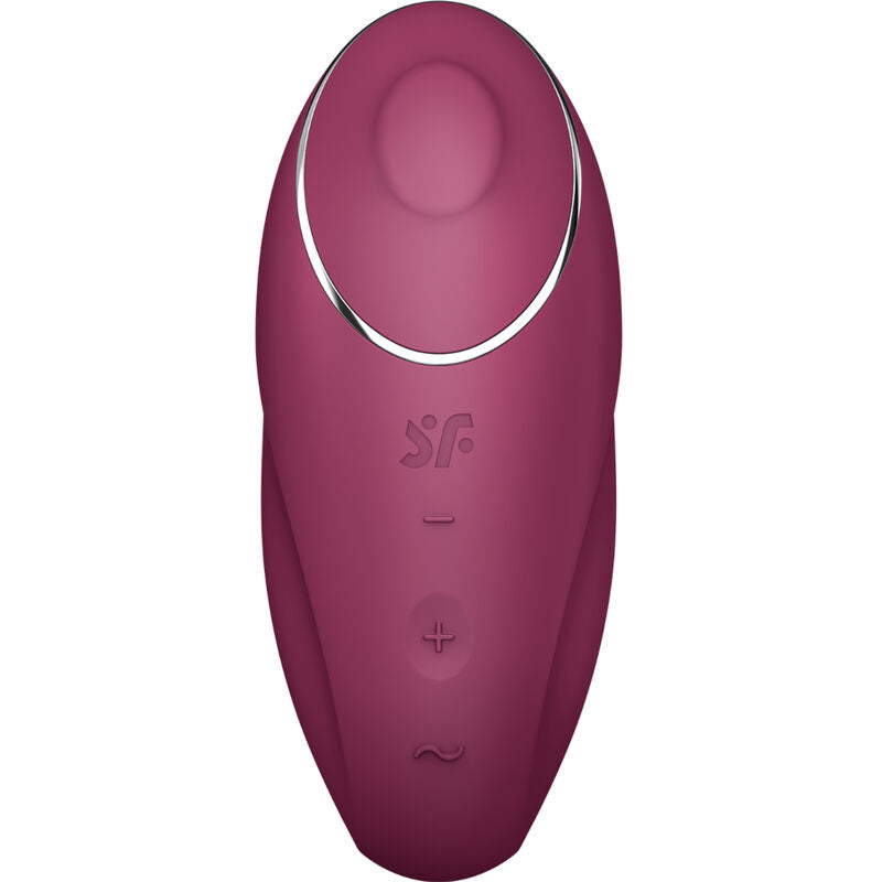 SATISFYER - TAP & CLIMAX 1 ROTER AUFLAUFVIBRATOR