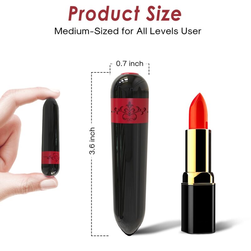 ARMONY - ROCKET BULLET VIBRATOR FERNBEDIENUNG, SCHWARZ