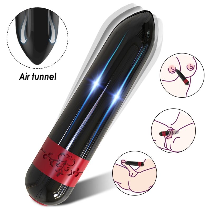 ARMONY - ROCKET BULLET VIBRATOR FERNBEDIENUNG, SCHWARZ
