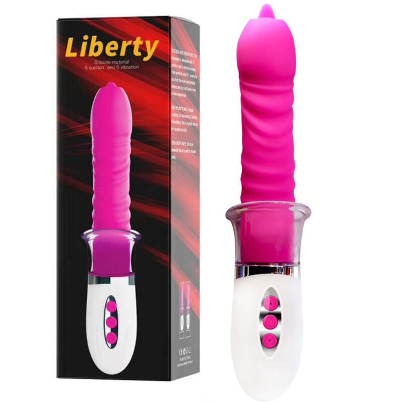 Liberty &amp; Thrust Vibrator mit Zunge