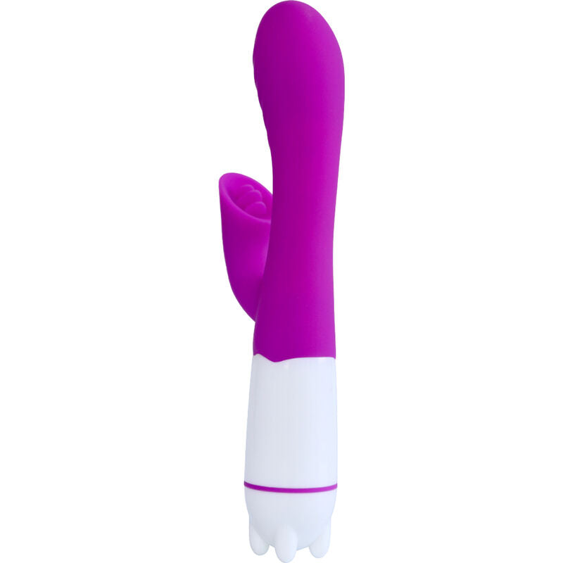 ARMONY - HAPPY VIBRATOR &amp; STIMULATOR MIT WIEDERAUFLADBARER ZUNGE, LILA