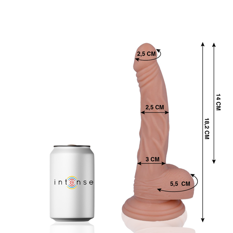 12 realistische Penis 18,2 cm -o- 2,5 cm