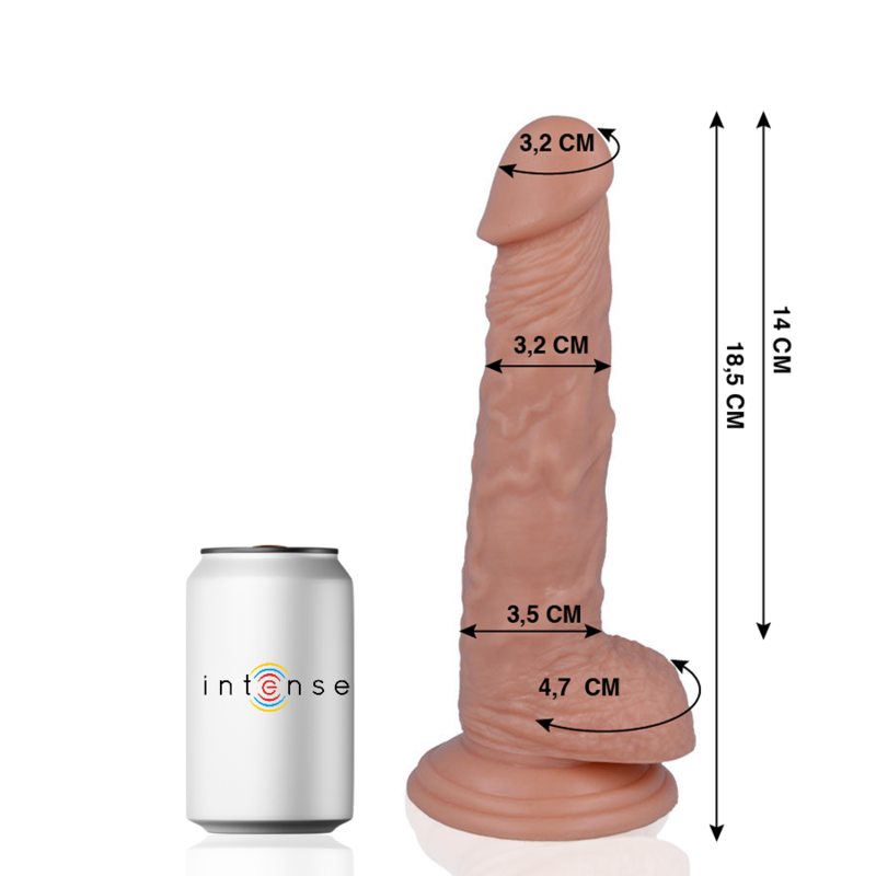 13 realistische Penis 18,5 cm -o- 3,2 cm