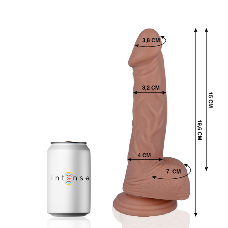 16 realistische Penis 19,6 cm -o- 3,2 cm
