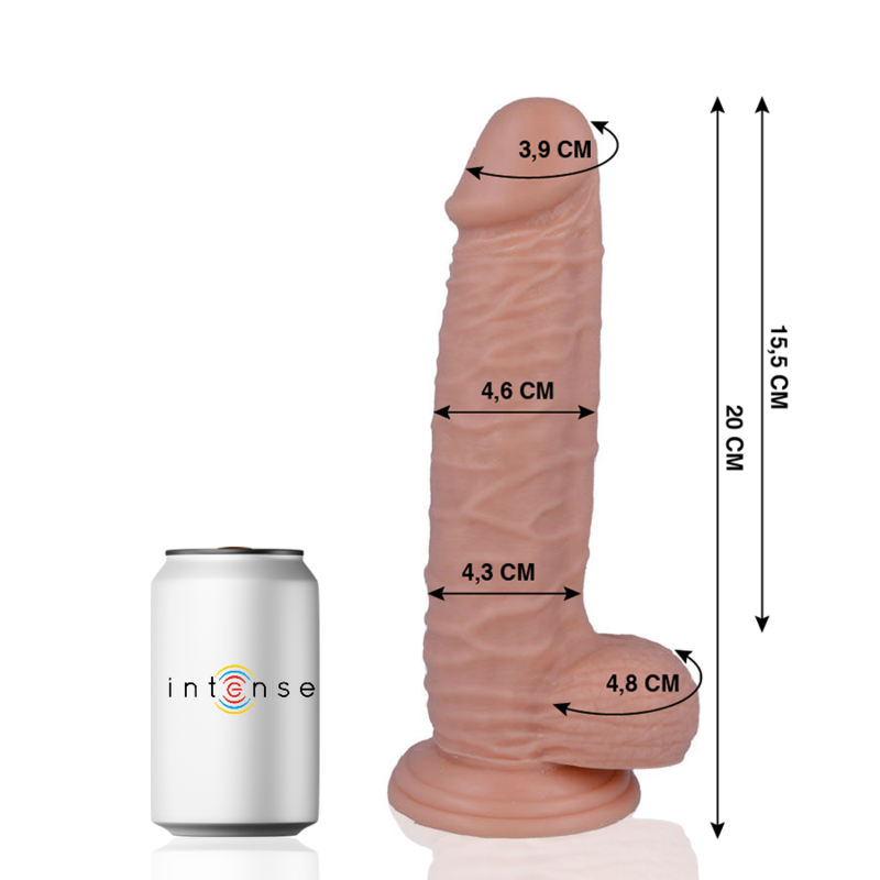 20 realistischer Penis 20 cm -o- 4,6 cm