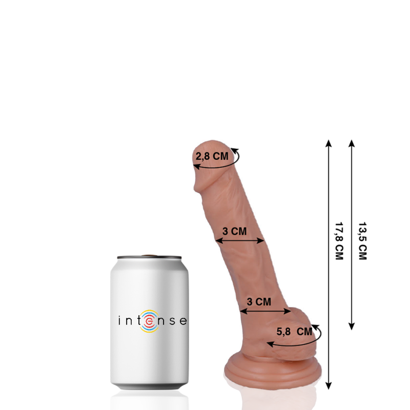 9 realistische Penis 17,8 cm -o- 3 cm