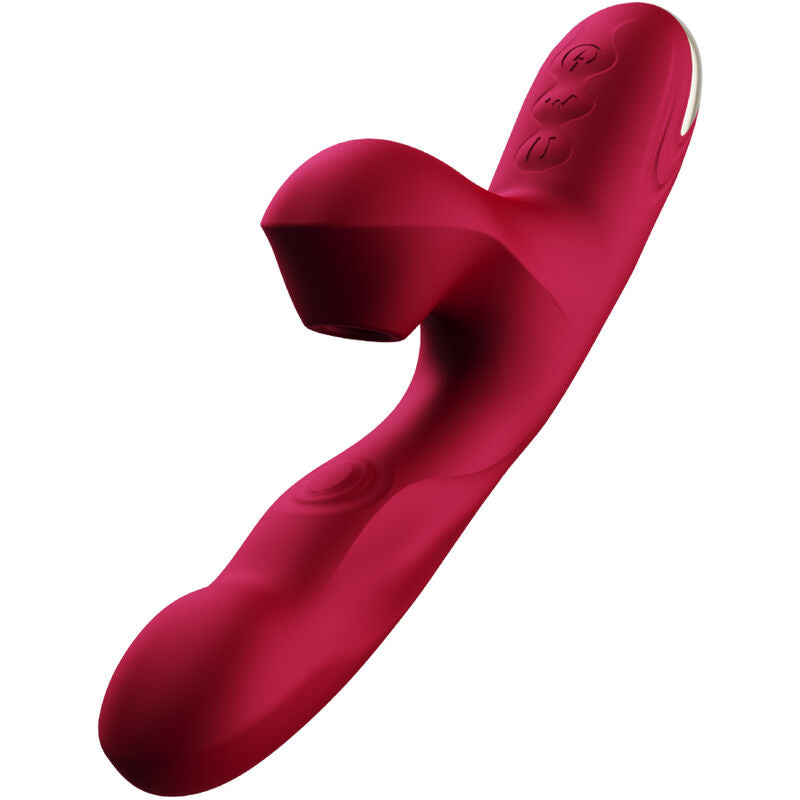 ARMONY - BUMP &amp; SAUGCUP VIBRATOR MODELL 2 BURGUNDER