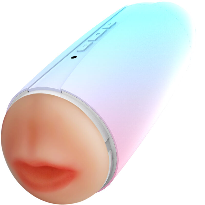 ARMONY - DOPPELTER VIBRATIONSMASTURBATOR MIT REGENBOGEN-VAGINA UND -MUND