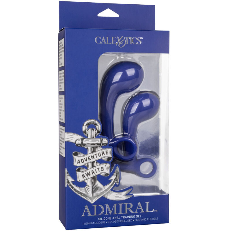 Admiral Set 2 blaue Analplugs