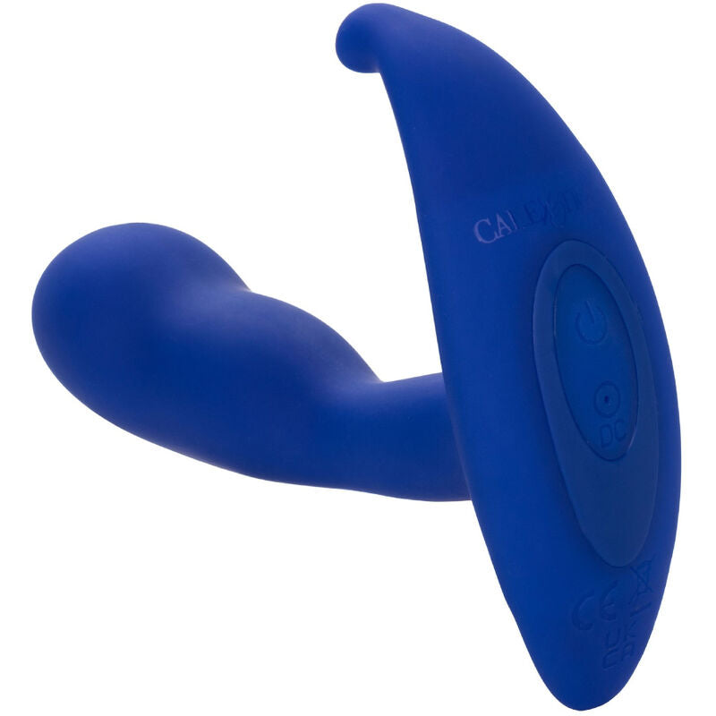 CALEXOTICS - ADMIRAL GEBOGENER BLAUER ANALSTIMULATOR &amp; VIBRATOR