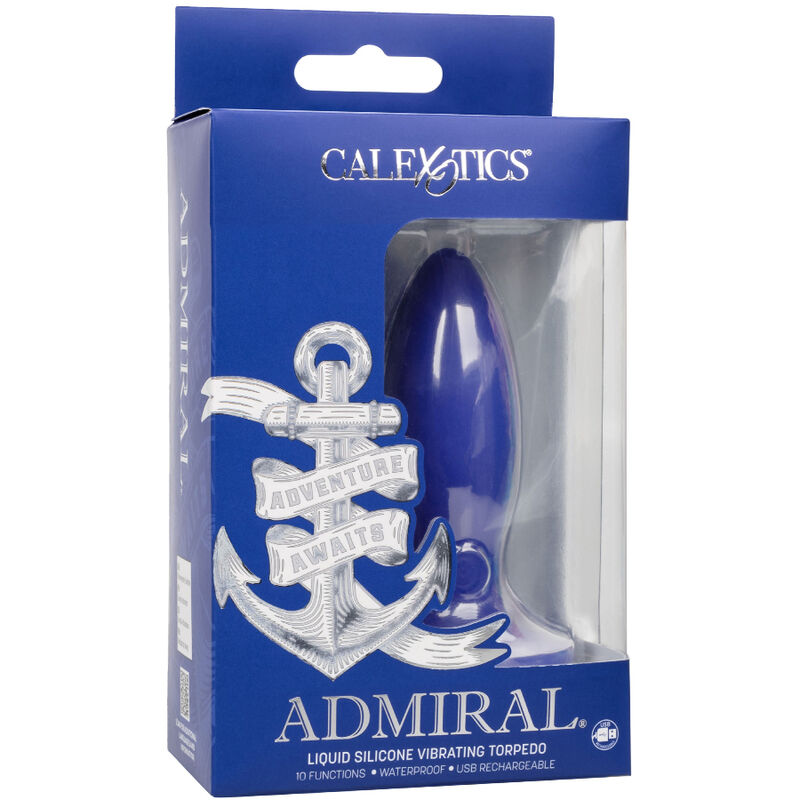 Admiral Blue Torpedo Analplug-Vibrator