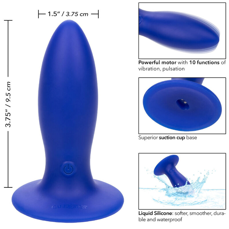 Admiral Blue Torpedo Analplug-Vibrator