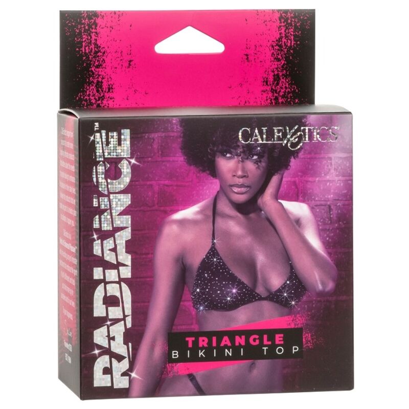 CALEXOTICS - RADIANCE RHIN TRIANGLE BIKINI TOP