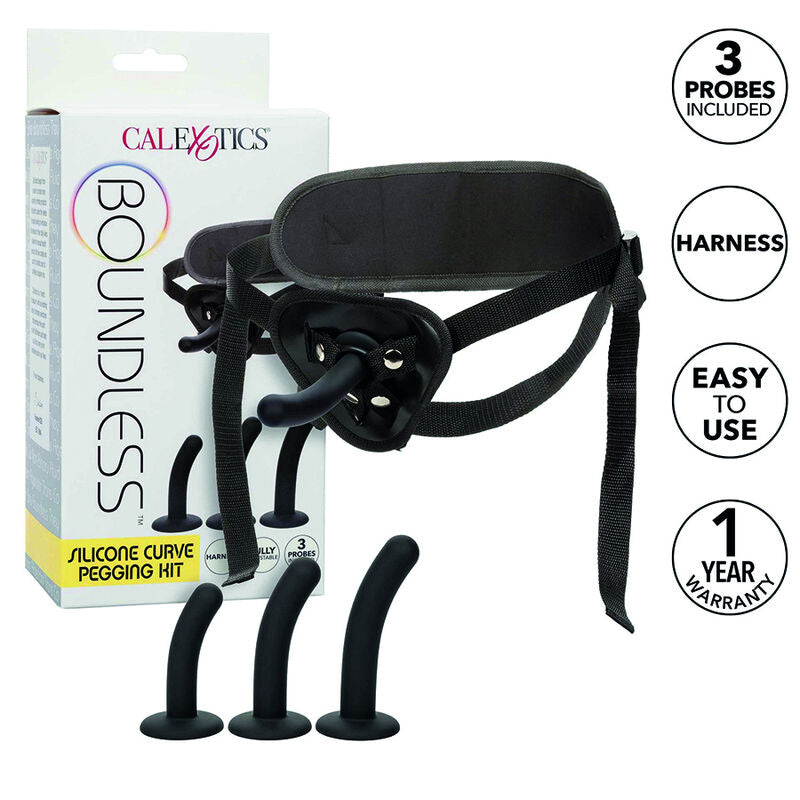 CALEXOTICS - SILIKON-BIEGE-ANKER-SET