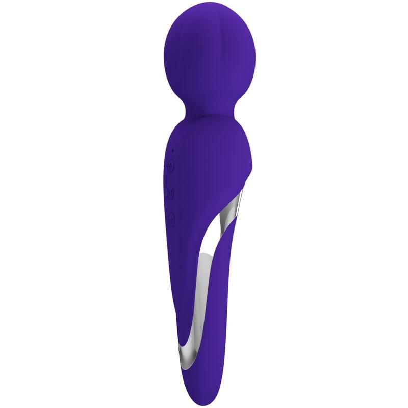 Vibromasseur Wand Walter 7 Vibrations 5 Intensités - Silicone - Pretty Love