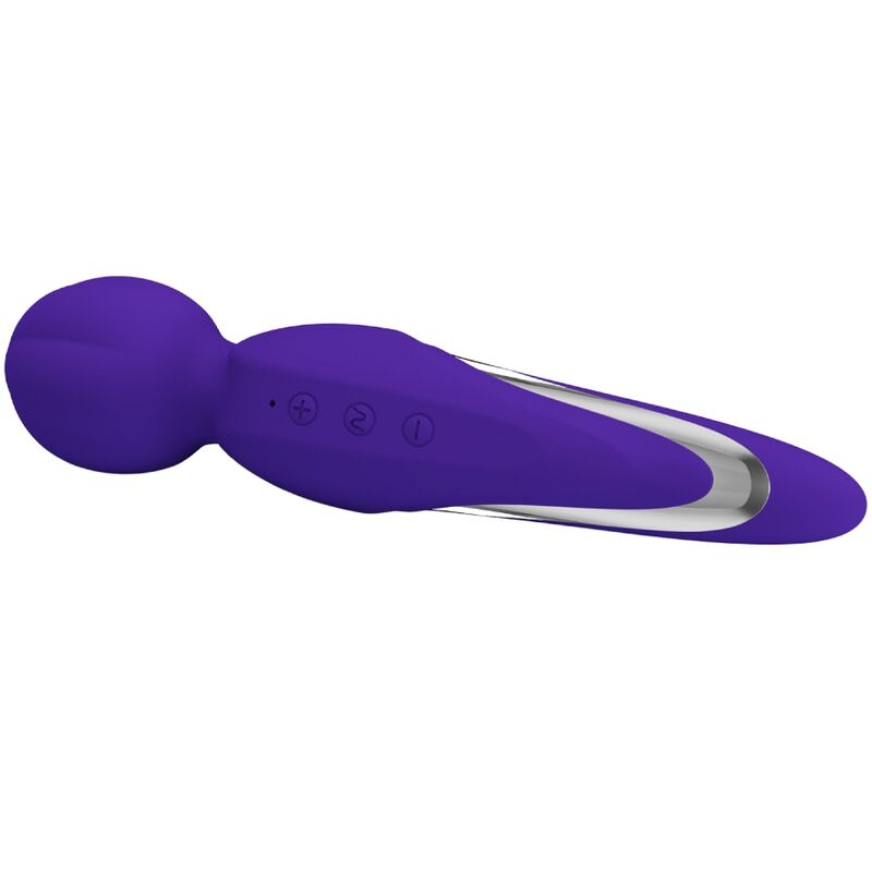 Vibromasseur Wand Walter 7 Vibrations 5 Intensités - Silicone - Pretty Love