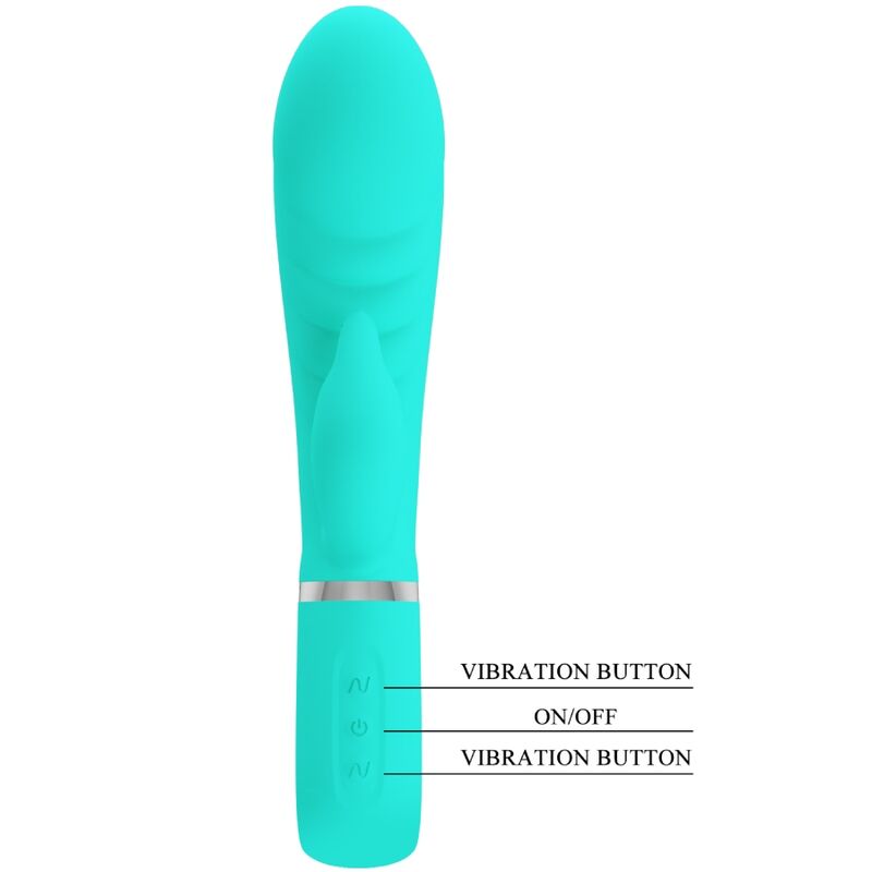 Prescott Aqua Green G-Punkt Multifunktionsvibrator