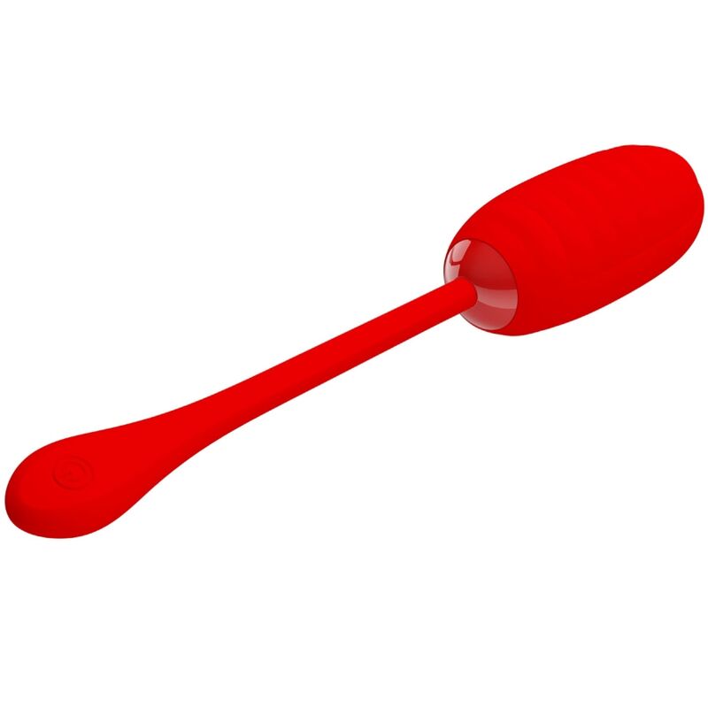 Oeuf Vibrant Rechargeable Kirk 12 Fonctions - Silicone - Pretty Love