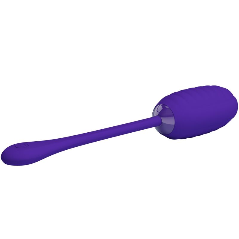 Oeuf Vibrant Rechargeable Kirk 12 Fonctions - Silicone - Pretty Love