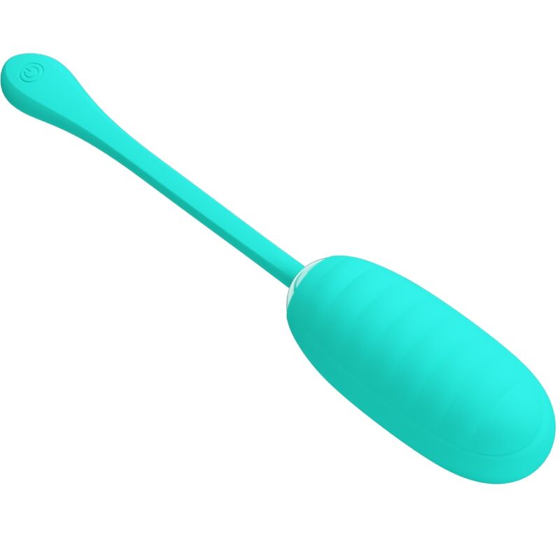 Oeuf Vibrant Rechargeable Kirk 12 Fonctions - Silicone - Pretty Love