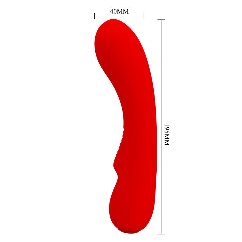 PRETTY LOVE - PRESCOTT RED WIEDERAUFLADBARER VIBRATOR
