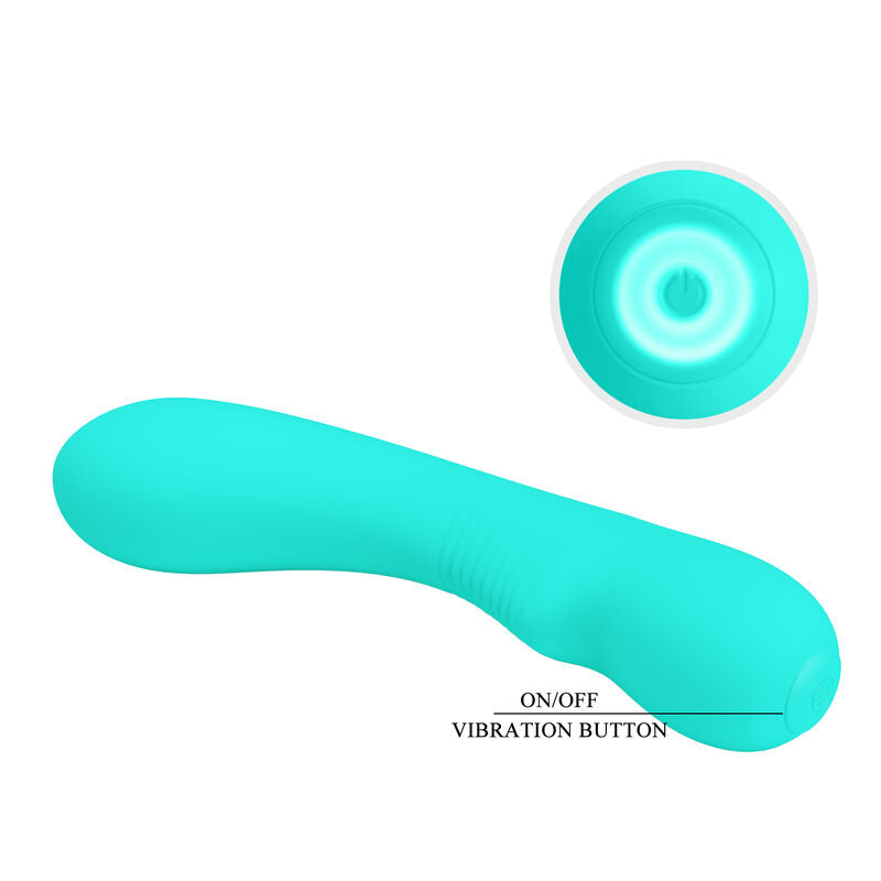 PRETTY LOVE - PRESCOTT AQUA GREEN WIEDERAUFLADBARER VIBRATOR