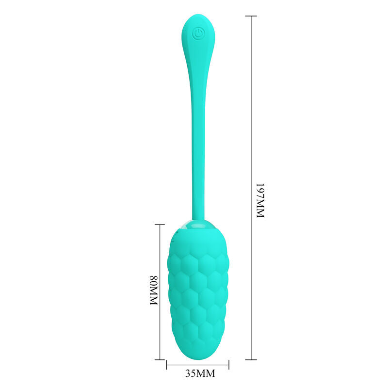 Oeuf Vibrant Texture Marine Relief Silicone - Pretty Love