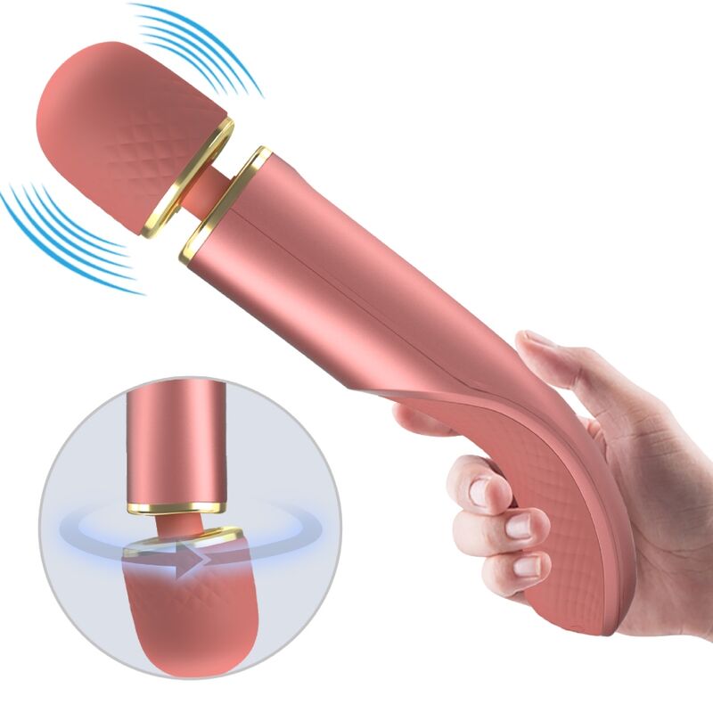 Rosa Massagegerät mit 7 Vibrationsmodi