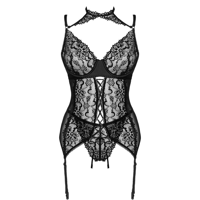 LIVCO CORSETTI FASHION - GIELLANDRA KOLLEKTION FÜR DIE SINNE KORSETT + SCHWARZE HÖSCHEN