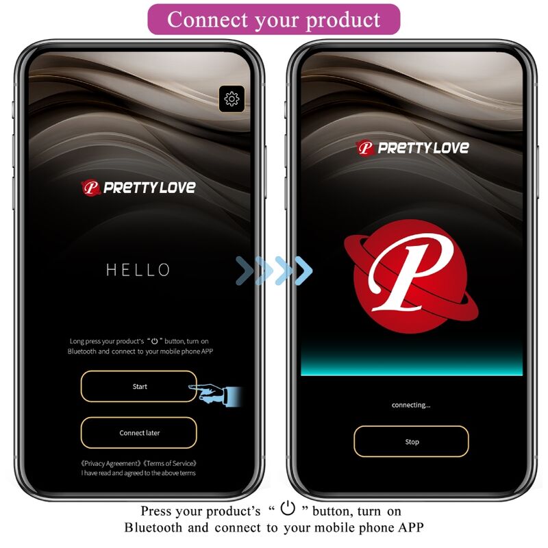PRETTY LOVE - JAYLEEN VIBRATOR APP FERNBEDIENUNG LILA