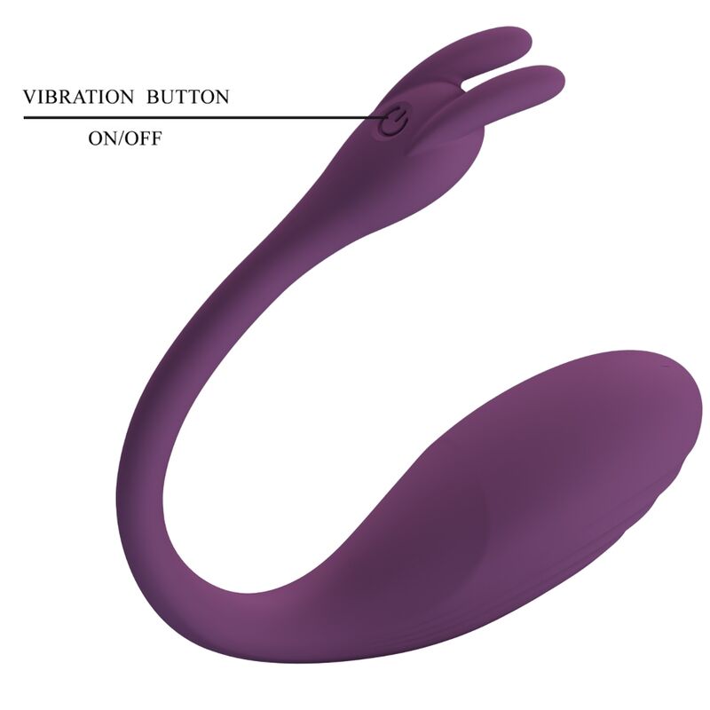 Catalina Vibrator App-Fernbedienung lila