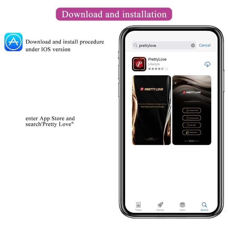 Catalina Vibrator App-Fernbedienung lila