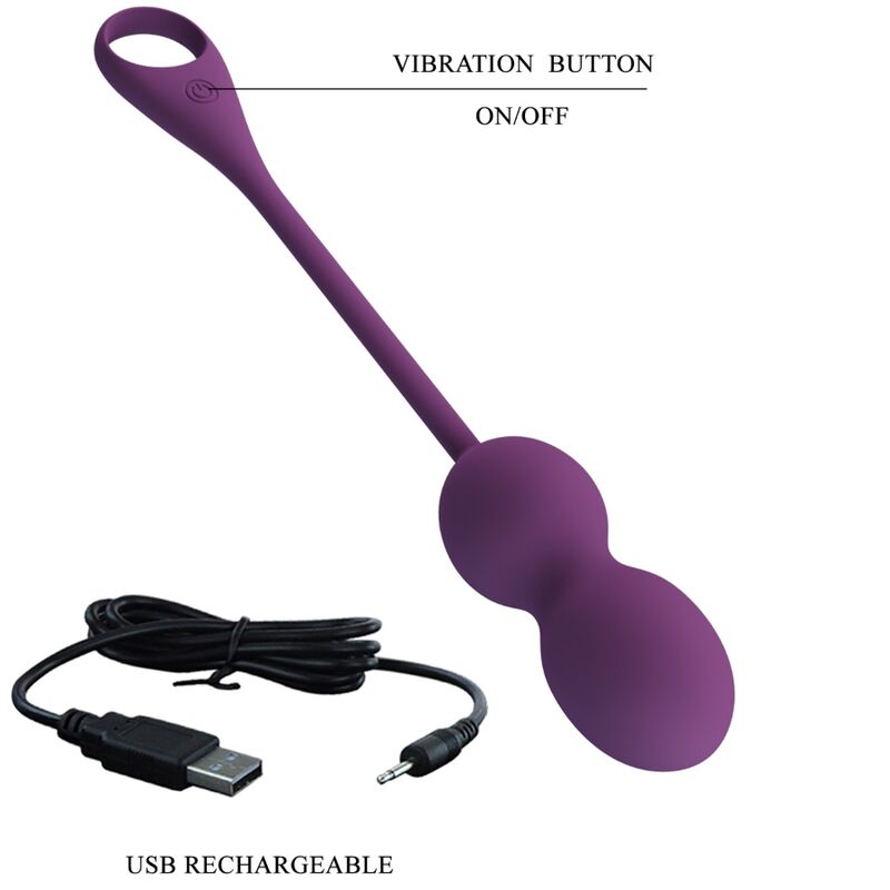 Elvira Kegel Balls App-Fernbedienung Lila