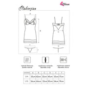 Makrezian LC 90545 Falda + Höschen Neger