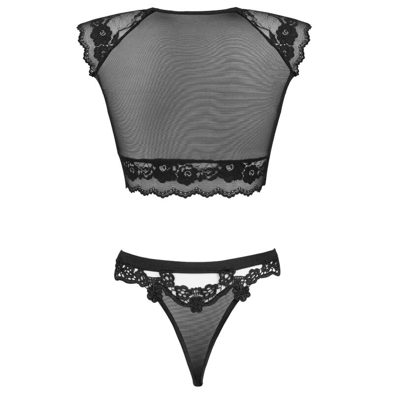 LIVCO CORSETTI FASHION - TIMOSAN LC 90631 BH + HÖSCHE SCHWARZ L/XL